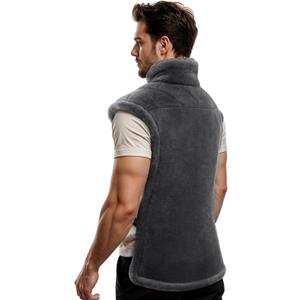 iDOO Heating Pad for Back Pain Relief, Birthday Mothers Day Gifts for Mom Women, FSA Eligible Items, Weighted Electric Heat Pad for Neck and Shoulders, 24"x37" Large Back Heated Wrap, ETL Certified