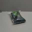 Green Plant Stained Glass Shower Curtain for Bathroom Waterproof Modern Flower Nature Themed Bathroom Decor Polyester Fabric 72 x 72 inch with Hooks(Green)