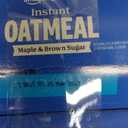 10 x Amazon Grocery, Maple & Brown Sugar Instant Oatmeal, 15.1 Oz, 10 Ct, BB 25 MARCH 2027