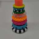 Sassy Stacks of Circles Stacking Ring STEM Learning Toy, Age 6+ Months, Multi, 9 Piece Set