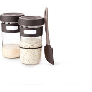 Lekue Lku, Clear sourdough starter, 6 piece set Lekue Lku, Clear sourdough starter, 6 piece set