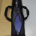 Stair Tread Template Tool  Stair Tread Gauge, Stair Tools for Stair Measuring Tool Stair Gauge Jig Stair Template Stair Step Tool, Hidden Screw Slide Rail Woodworking Shelf Template Projects (Black+Blue)