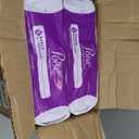 Poise Incontinence & Postpartum Pads for Bladder Leaks, 5 Drop Maximum Absorbency, Maximum Long, 84 Count, Packaging May Vary