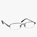 TruVision Readers 9509 Reading Glasses 1/3 PK, Men and Women, +2.5