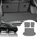 Cargo Mat & Backrest Mat Fit for Honda HRV 2023-2026 & for Acura ADX 2025-2026, All Weather TPE Custom Fit Trunk Mat Cargo Liner with Seatback Mat Accessories, Black