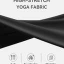 JOCMIC Girls Athletic Shorts Kids Dance High Waisted Yoga Short for Bike Gym Volleyball Running Black 9-10 Years