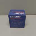 MMIZOO Wrist Blood Pressure Monitor Large LCD Display BP Machine Adjustable Cuff 5.31-7.68 inch Automatic 99x2 Sets Memory with Carrying Case for Home Use (W1681) (White)