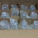 Lanttu 24 Pcs Candlestick Holders Bulk, 2.56 x 3.55in Clear Taper Candle Holders, Glass Candle Holders Set for Wedding Table, Party, Windowsill Decor