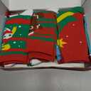 JOYIN 12 Pairs Christmas Socks for Women, Men with Box Christmas Presents for Teens, Women and Men as Holiday Presents