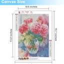 geesfayan 6 Pack Diamond Painting Kits for Adults Beginners 12x16 inches DIY Diamond Art with 6 Designs:Tree,Cat,Butterfly,Sunflower,Highland Cow,Flower Home Wall Decor