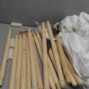 Teepee Tent for Kids-Portable Children Play Tent Indoor Outdoor (White)