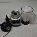 BLACK+DECKER PowerCrush Multi-Function Blender with 6-Cup Glass Jar, 4 Speed Settings, Silver