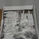 10 Pack Window Sash Locks - Cam Action Security Window Latch Replacement for Single/Double Hung, Vertical, Horizontal Sliding Windows, Window Locks for up and Down Windows (White)