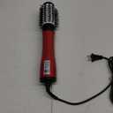 Auto-Rotating Hair Styler for Dry and Wet Hair, Curling Hot Air Dryer (Red)