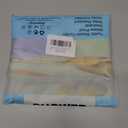 Blue and Yellow Floral Shower Curtain Butterfly and Flower Botanical on Sage Green Shower Curtain Set for Bathroom Spring Wildflower Plant Fabric Bath Curtain with 10pcs Hooks,60x72 Inch