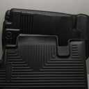 Husky Liners Weatherbeater Floor Mats | Fits 2022-2026 Nissan Pathfinder & Infiniti QX60 | Front & 2nd Row, 3-pc Black - 95701