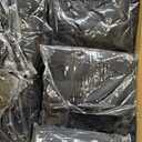 20 Pack Black Spandex Folding Chair Covers in Stretch Washable Fabric for Wedding, Party,Holidays,Celebration and Other Special Events