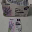 BeHoomi 25Packs Steam Eye Mask, Heated Eye Mask Warm Compress for Eyes, Self Heating Warm Eye Masks Disposable Steam Mask for Home Sleep, Spa, Travel Essentials & Relaxation Gifts (Lavender)