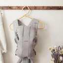 BabyBjrn Baby Carrier Mini, Light Gray, 3D Jersey | Infant Carrier (7-25 lbs), Ergonomic, Easy-to-Use