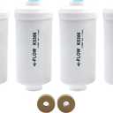 Fluoride Water Filter, Replacement for Berkey PF-2 Elements, Berkey Gravity Filtration System, including Big, Travel, Royal, Imperial and Crown Series, Natural filter material, Pack of 4