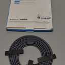 Highwings 4K Long HDMI 2.0 Cable 15FT/4.5m - 4K@60Hz HDR Braided HDMI Cord, 18Gbps High Speed with Ethernet/ARC, 3D, HDCP 2.2, ARC, Compatible for PS-5/4/3/4K HDTV/Monitor/Projector/Streaming Media (Grey)