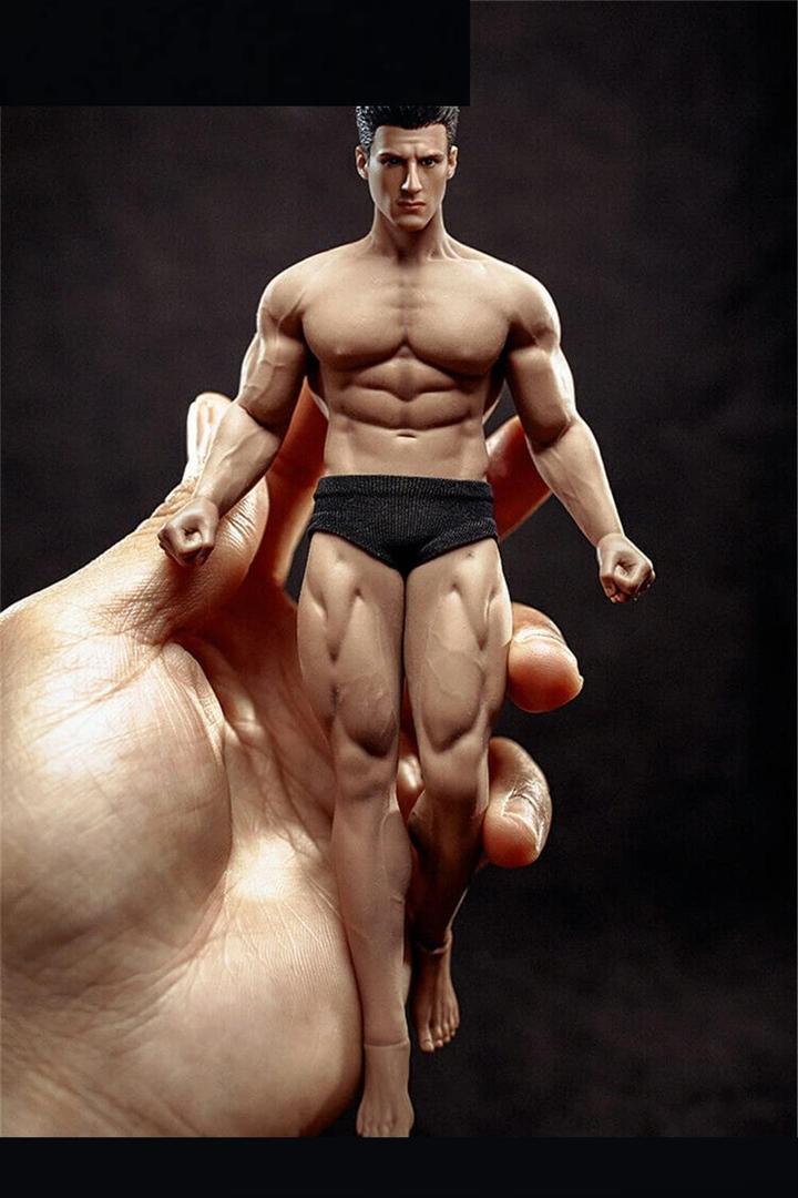 Fremego 1/12 Scale Male Action Figure,6inch Male Super-Flexible Seamless Action Figure Body Doll Collection(TM02A Strong Version)