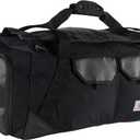 Carhartt Heavy Haul Utility Duffel Bag's, Water-Resistant Packable Bag for Jobsite, Gym, and Travel (Black)