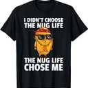 Chicken Nugget Shirt Nug Life Tenders Gangster Lovers Tee T-Shirt M