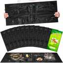 Mouse Trap Glue Board, 12 Pack, Extra Large Heavy Duty Sticky Pads for Indoor Outdoor Rat and Mouse Control, for Home, Garage, Kitchen, Garden, Basement