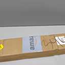 LazBlinds No Tools No Drill 1" Vinyl Mini Blinds, Cordless Blinds for Windows, Light Filtering Horizontal Window Blinds & Shades, 39" W x 48" H, White