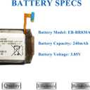 MAXSHARKS Replacement Battery for Galaxy Watch 3 (41mm), EB-BR830ABY Battery Compatible with Samsung Watch 3 (41mm) SM-R850,SM-R855, with Repair Tools & Instruction