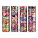 icceemee 48 Rolls Fruit Theme Washi Tape Set, Writable Decorative Tapes for Scrapbooking, Junk Journal Supplies, Bullet Journaling, 0.39"x79" per Roll