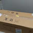 Ohniyou 60" Industrial Ceiling Fan with Lights - Remote & APP Control, Dimmable, DC Motor, Outdoor Fan with Aluminum Blades for Patio Living Room, Black