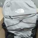 The North Face Borealis Commuter Laptop Backpack - Water Repellent, Laptop Sleeve, Large Main Compartment, Meld Grey Dark Heather/TNF Black-NPF, One Size