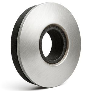 100 PCs #8 EPDM Bonded Sealing Washers, 304 Stainless Steel Backed Rubber Washers for Screws (Silver)