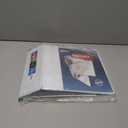 Avery Heavy-Duty View 3 Ring Binder, 4" One Touch Slant Rings, 760-Sheet Capacity, 4.5 Inch Wide Spine, Great for Home, School Supplies, Office, or Organization Needs, 1 White Binder (79704)