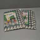 2 x XCHI Plaid Gnomes Shamrocks Clovers Golds St. Patrick's Day Placemats Set of 4 Table Mats for Party Home Kitchen Dining Table Decorations 12x18 Inch