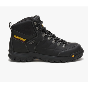 CAT Men's Threshold Waterproof Soft Toe Work Boot, Black, Size 10
