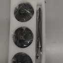 Black Candlestick Holders Taper Candle Holders, Set of 3 Vintage Candle Sticks Holder Decor Used as Fireplace Mantel or Table Centerpieces for Wedding, Dinning, Party