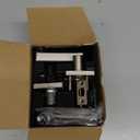 Kwikset Casey Interior Passage Door Handle, Lever For Closet and Hallway Doors, Reversible Non-Locking Handle Lever, Satin Nickel , with Microban Protection (1 Pack)