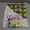 TMSD Women's Mardi Gras St.Patrick's Day Long Sleeve Hoodie with Pocket (M)