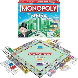 Monopoly The Mega Edition, with Speed Die, by Winning Moves Games USA, Large