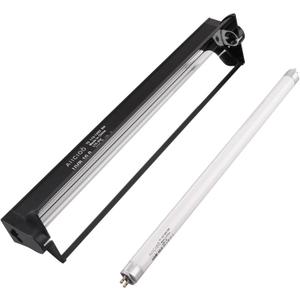 Aiicioo T5 UVB Lighting Combo Kit - 12" Light Fixture Desert 10.0 Terrarium Hood Light Fixture & High Output T5 HO UVB Bulb for Reptiles Chameleon Gecko (watts, 8)