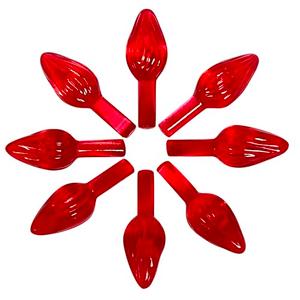 National Artcraft Small Twist-Style Ceramic Christmas Tree Light Ornaments - (144/Pack)
