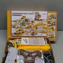 iHaHa 299 PCS Construction Race Tracks Boys Toys, 6 PCS Engineering Cars and Flexible Race Track Playset Create A Engineering Road Gifts Toys for 3 4 5 6 Year Old Boys Kids