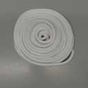 Bruiefpap 39.4FT Weather Stripping for Doors and Windows, Self-Adhesive Soundproofing Door Seal, Door Insulation for Sliding, Exterior, Frames and Front, 0.35'' Wide x 0.35'' Thick, White