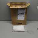 Lamosi 100 Pack 16 oz Clear Plastic Cups with Lids and Straws, Disposable Plastic Coffee Cups with Lids for Iced Coffee, Cold Beverages, Smoothies and To-Go Drinks