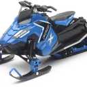 New-Ray 57784 Polaris 1:16 800 Switchback Pro-X Snowmobile, White