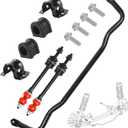 Front Sway Bar End Links Kit for 2009-2022 Dodge Ram 1500, Front Suspension Stabilizer Bar with Bushings, Replacement, 55398938AC