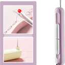 Upgraded 2 in 1 Automatic Needle Threaders Seam Ripper,Quilting Supplies Sewing Kit,Quick Sewing Machine Loop Needle Threaders (1PCS-Purple)